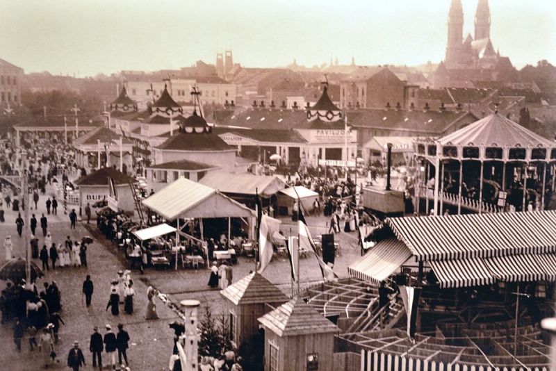 Zagrebački zbor 1911. godine. Sepija